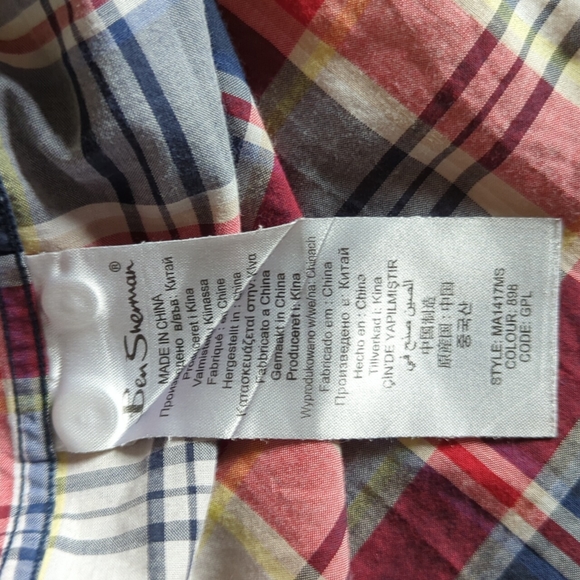 Ben Sherman SS Button Down Shirt - Picture 12 of 13